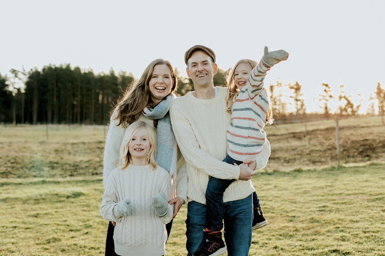 Familjefotografering i Säffle. Fotograf Rebecca Nordin.