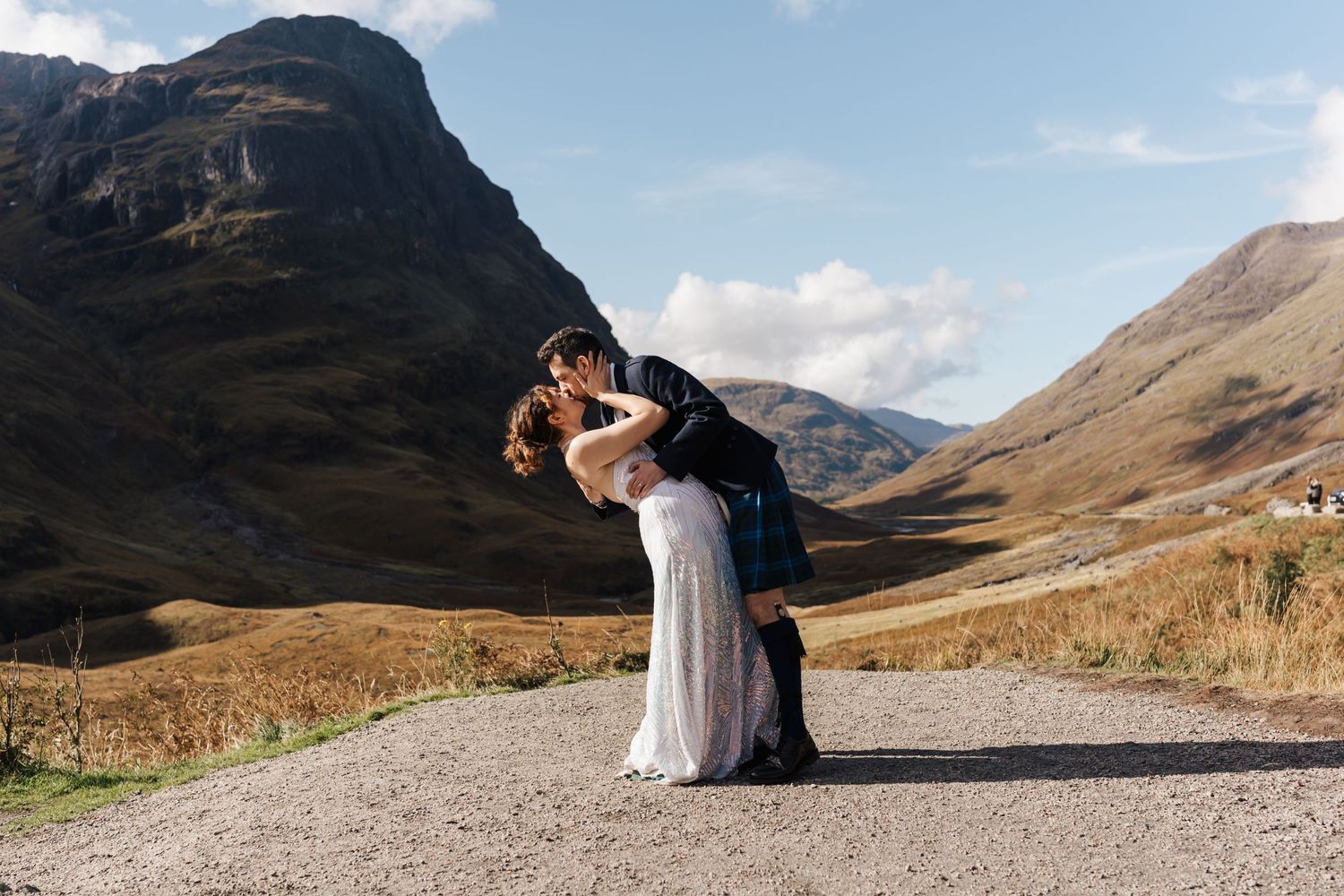 Glencoe elopement wedding photography