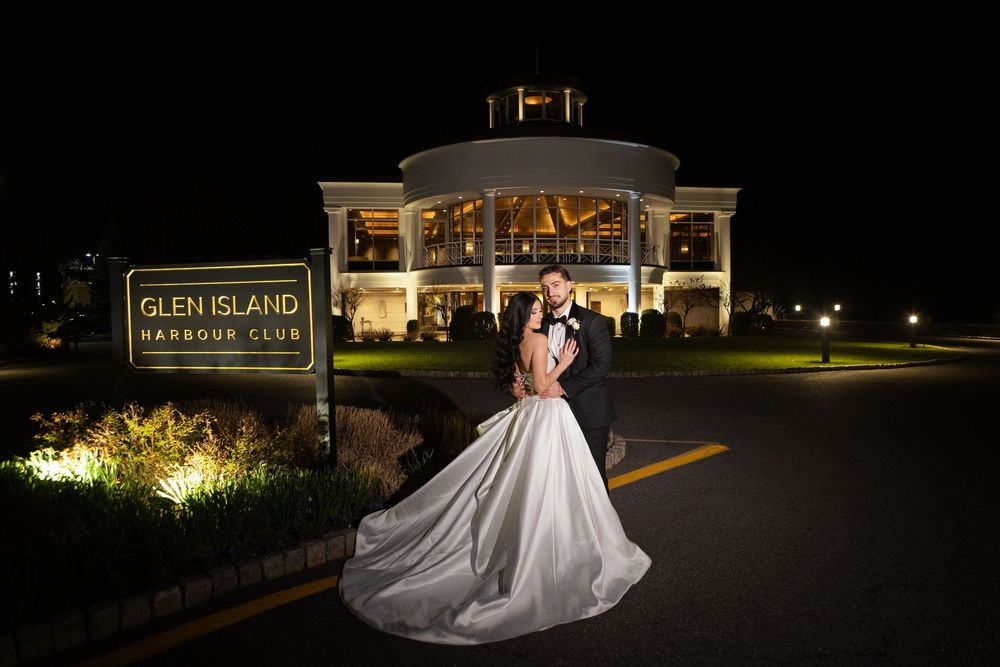 glen island harbour club wedding