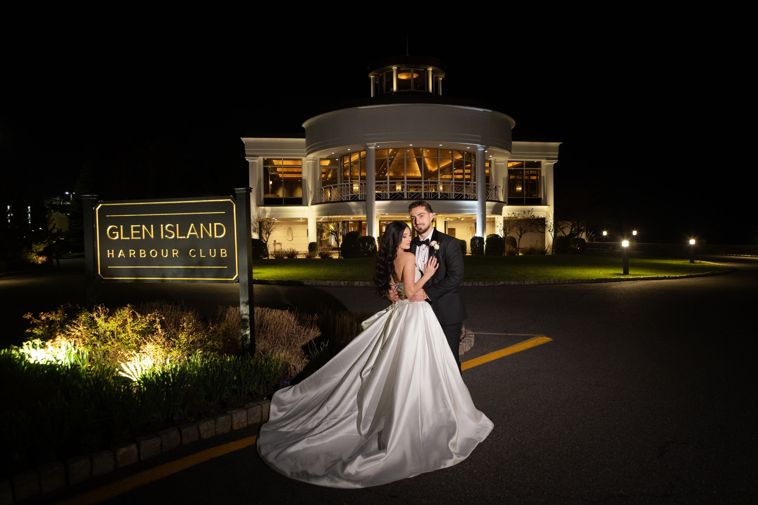glen island harbour club wedding