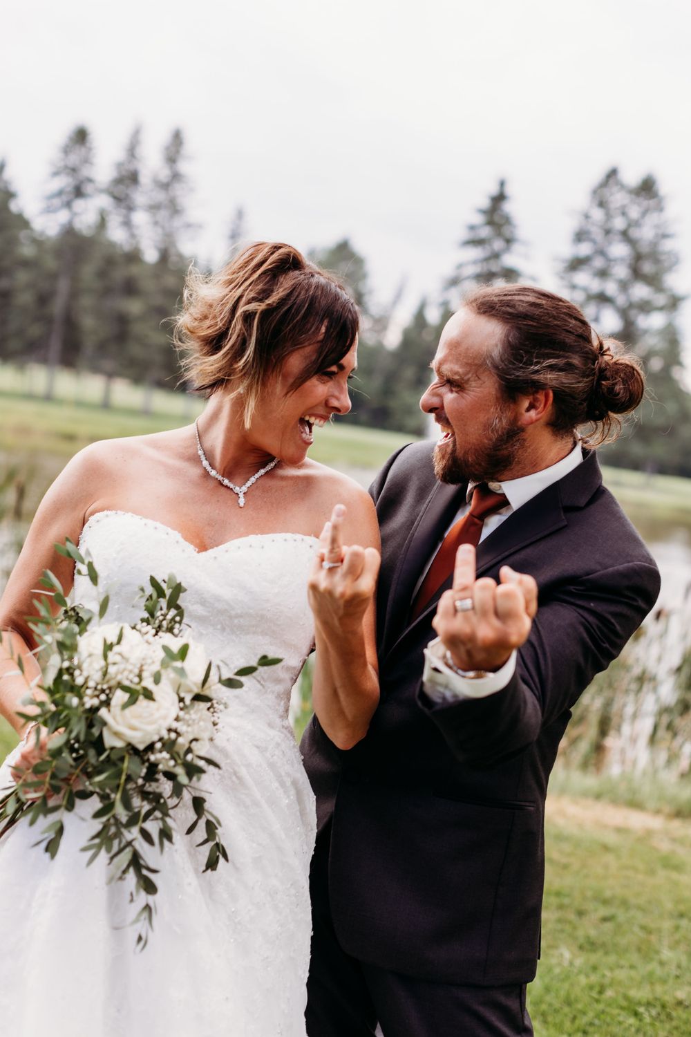 Photo de couple au Club de Golf de Ste-Marie de Beauce
