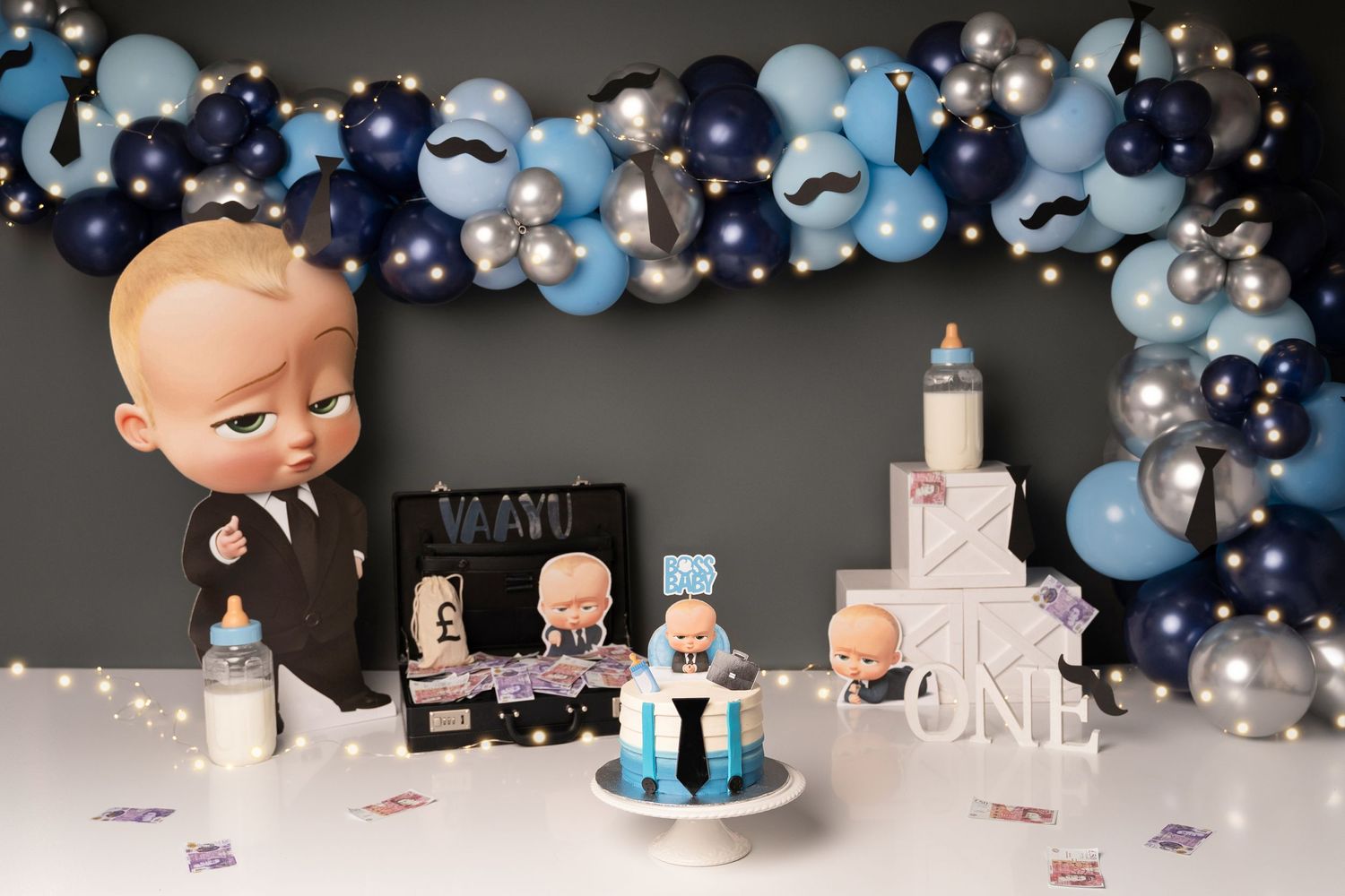 Wide range of themed backdrops to suit any cake smash or portrait session, making every photo unique and memorable.