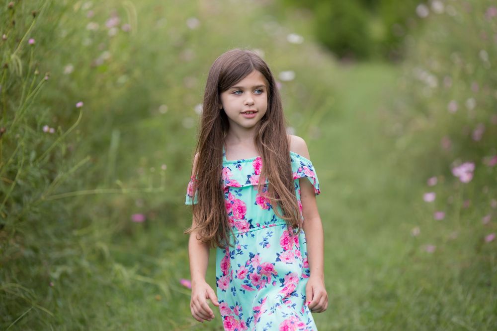 child family photography flower farm session mantua new jersey clayton franklinville millville sunflower zinnia cosmo