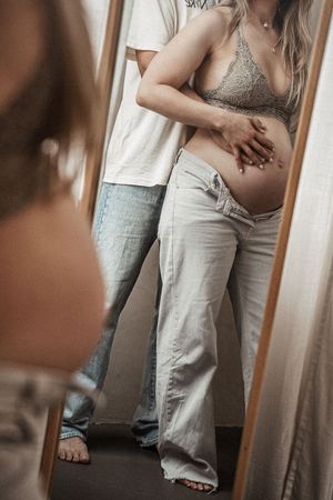 Zwangerschapsfotografie, buik, blote buik, editorial pregnancy, pregnancy photography, koppel