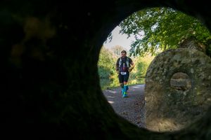 Ultra Runner through a keyhole