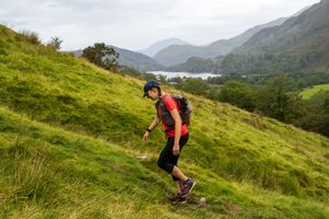 Ultra Runner in Yr Wyddfa (Snowdonia)