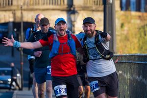 Ultra Runners enjoying themselves in Chester