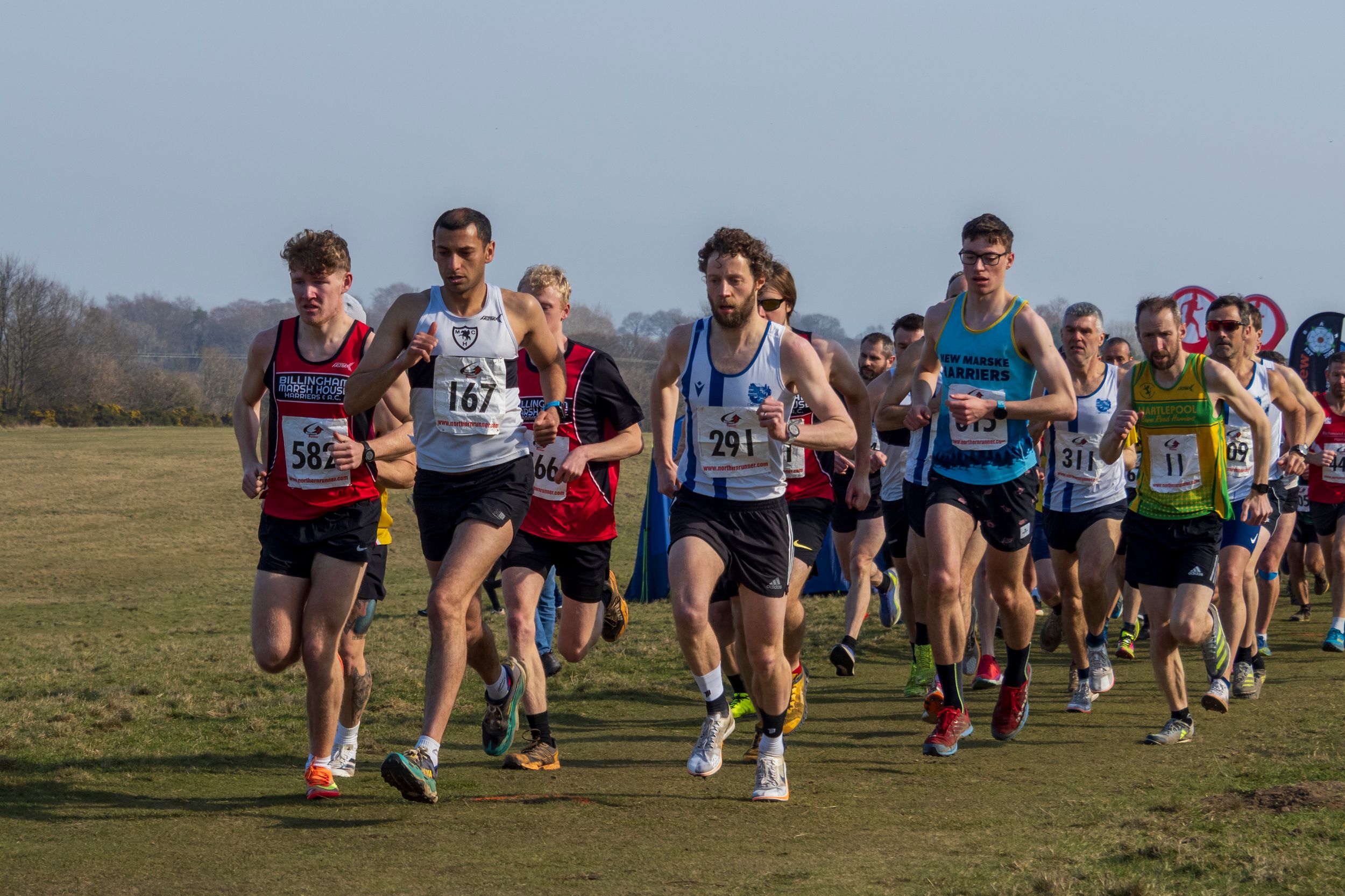 Cross Country Runners in Richmond