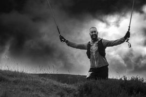 Ultra Runner on Ultra Scotland, Black and White
