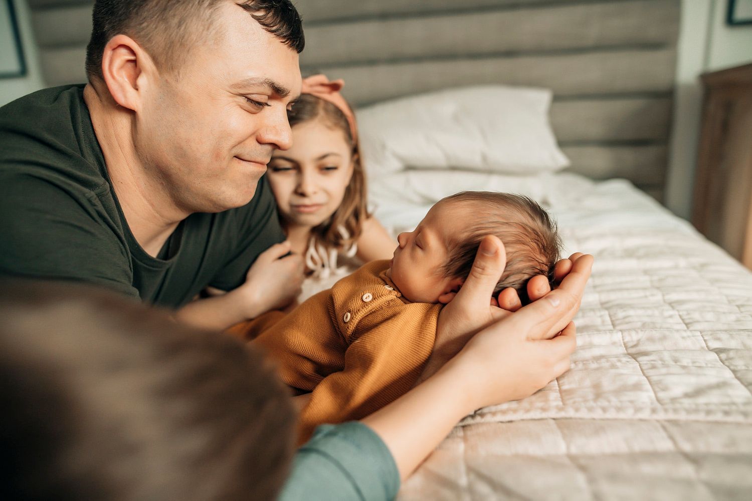 Dexter Michigan Newborn Photographer