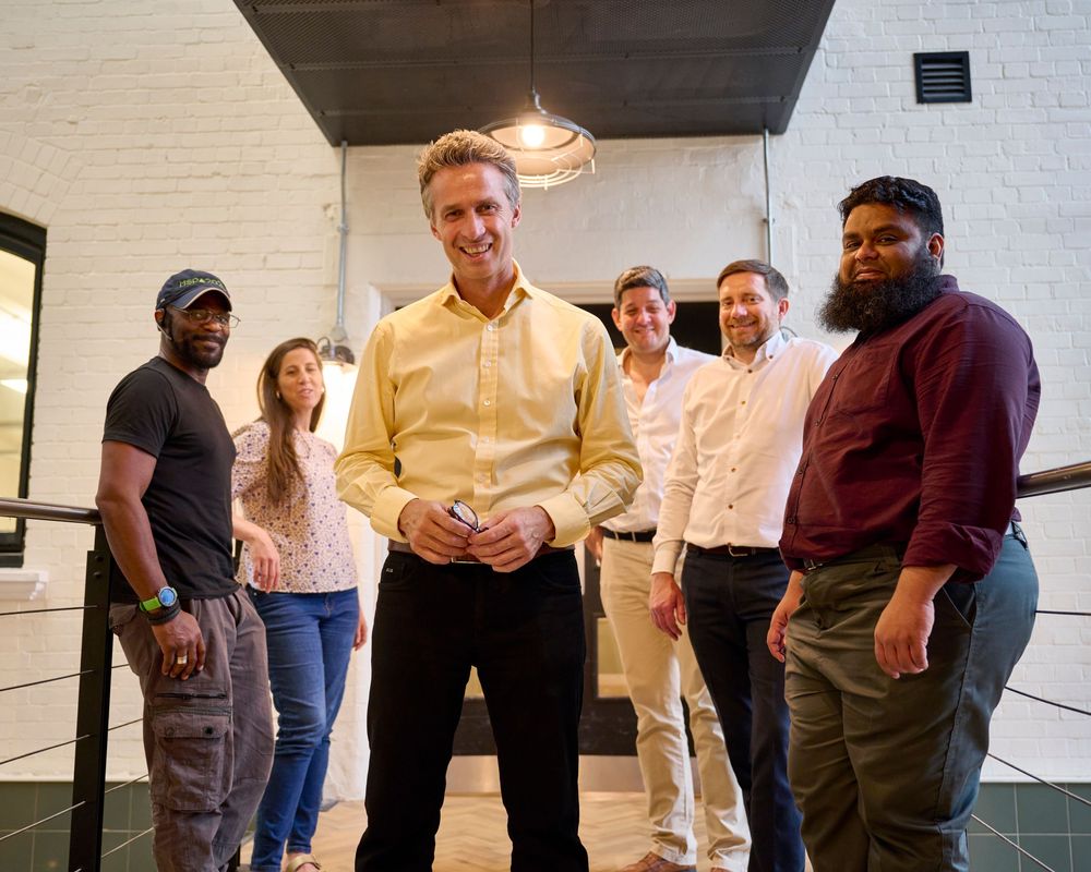 Corporate team portrait of the Clarion Communications management team