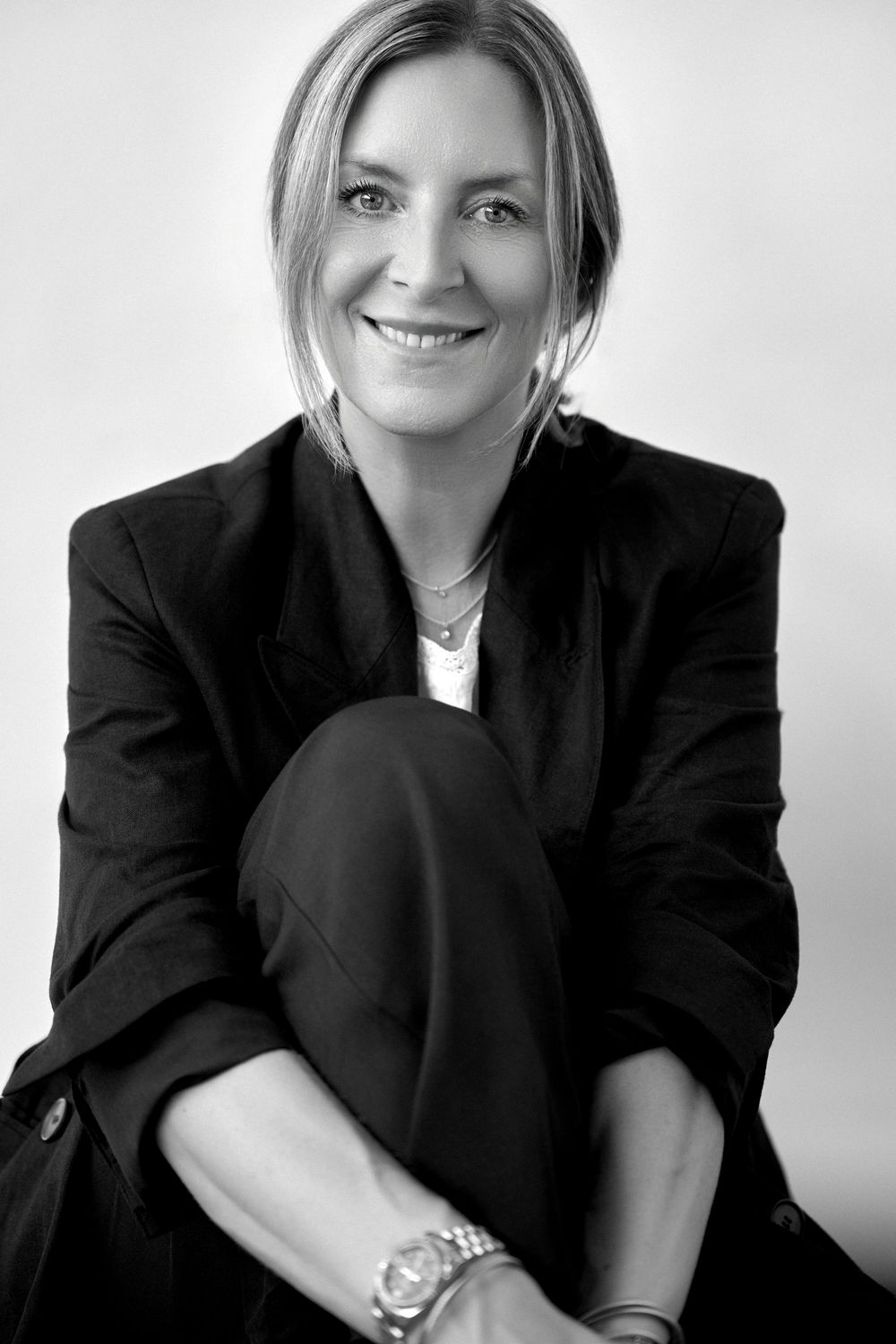 Studio portrait of agent and casting director Jo Stanhope