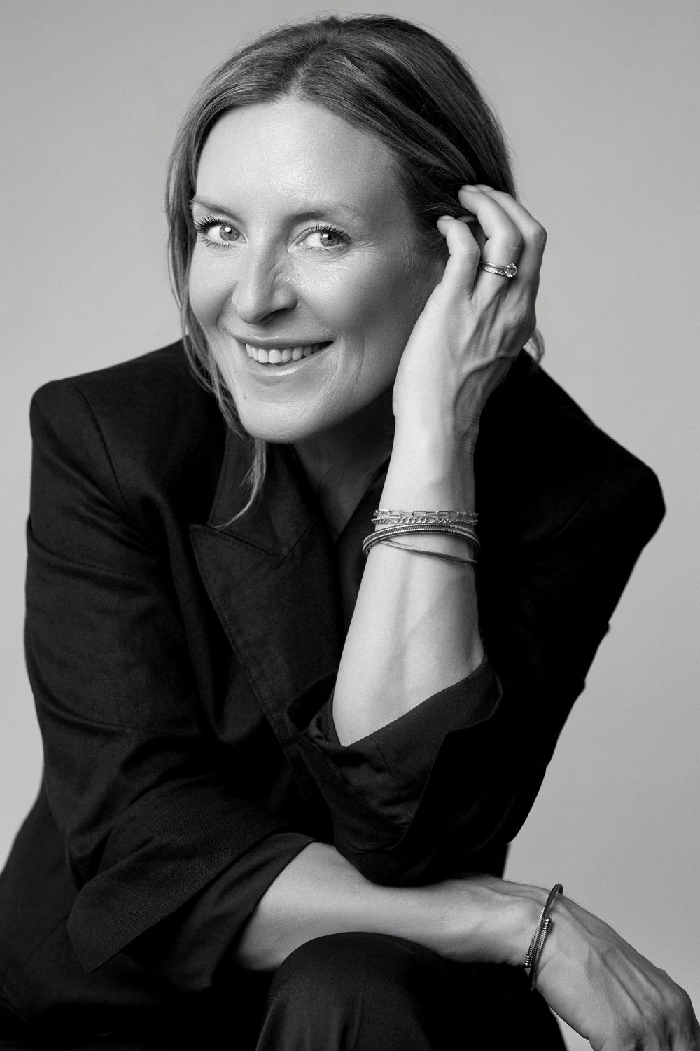 Studio portrait of agent and casting director Jo Stanhope