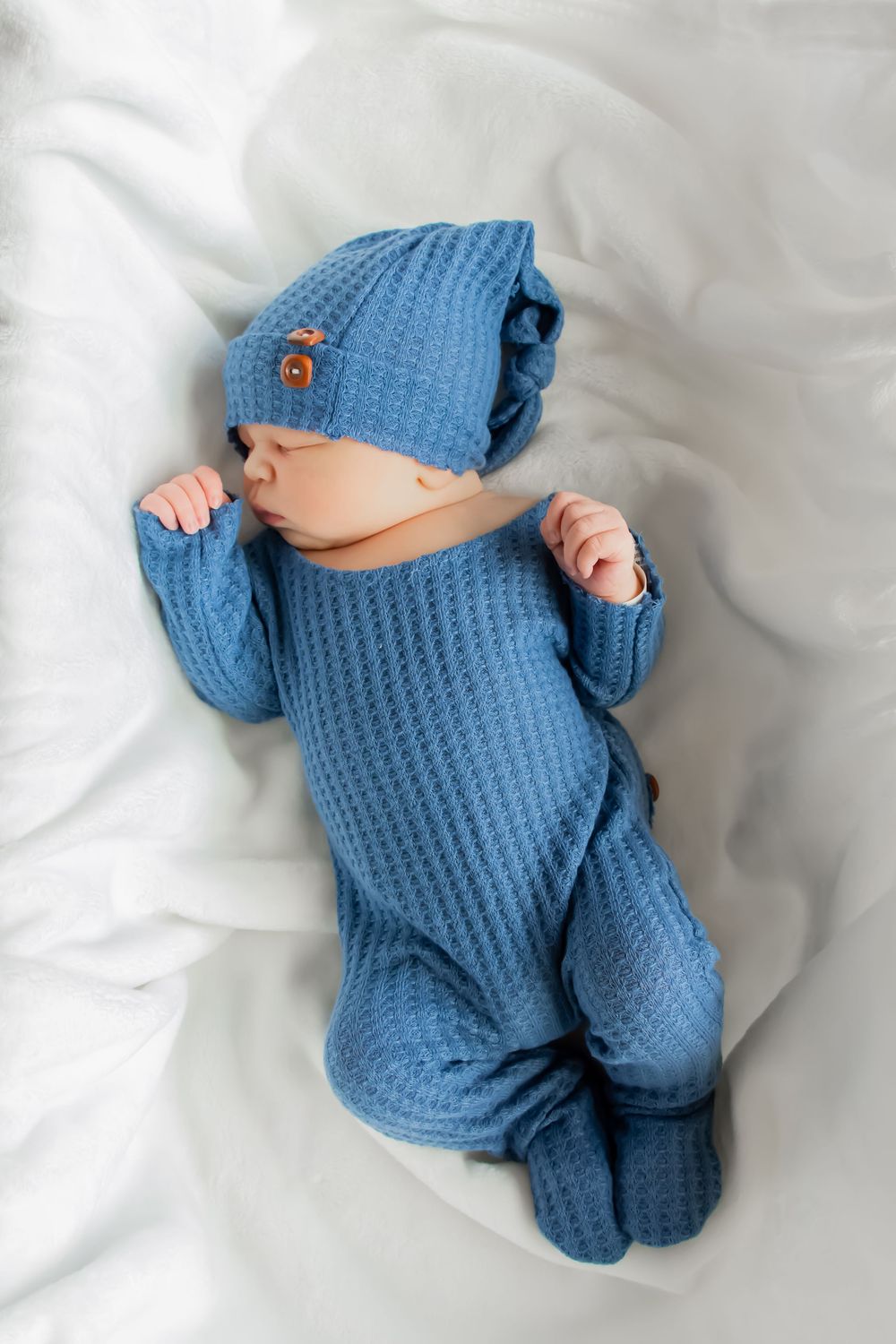 baby in blue