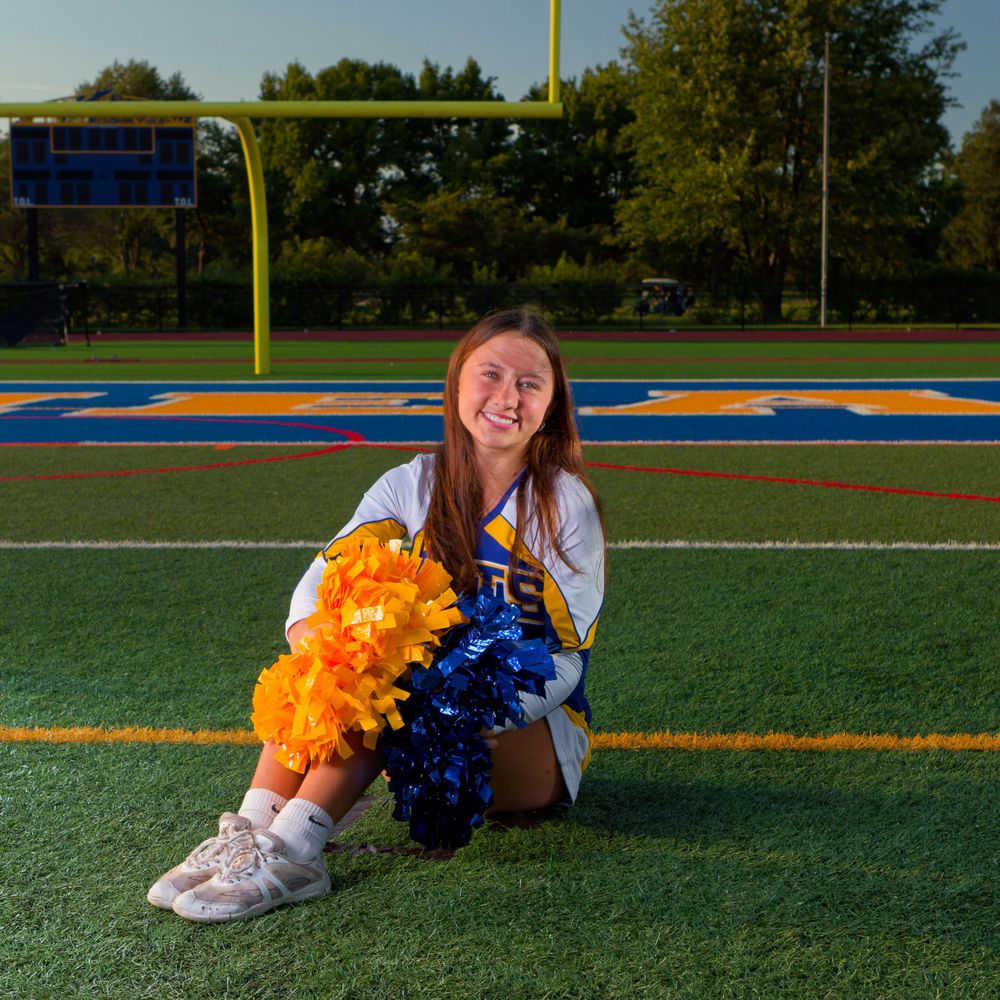 Cheer Senior Portrait