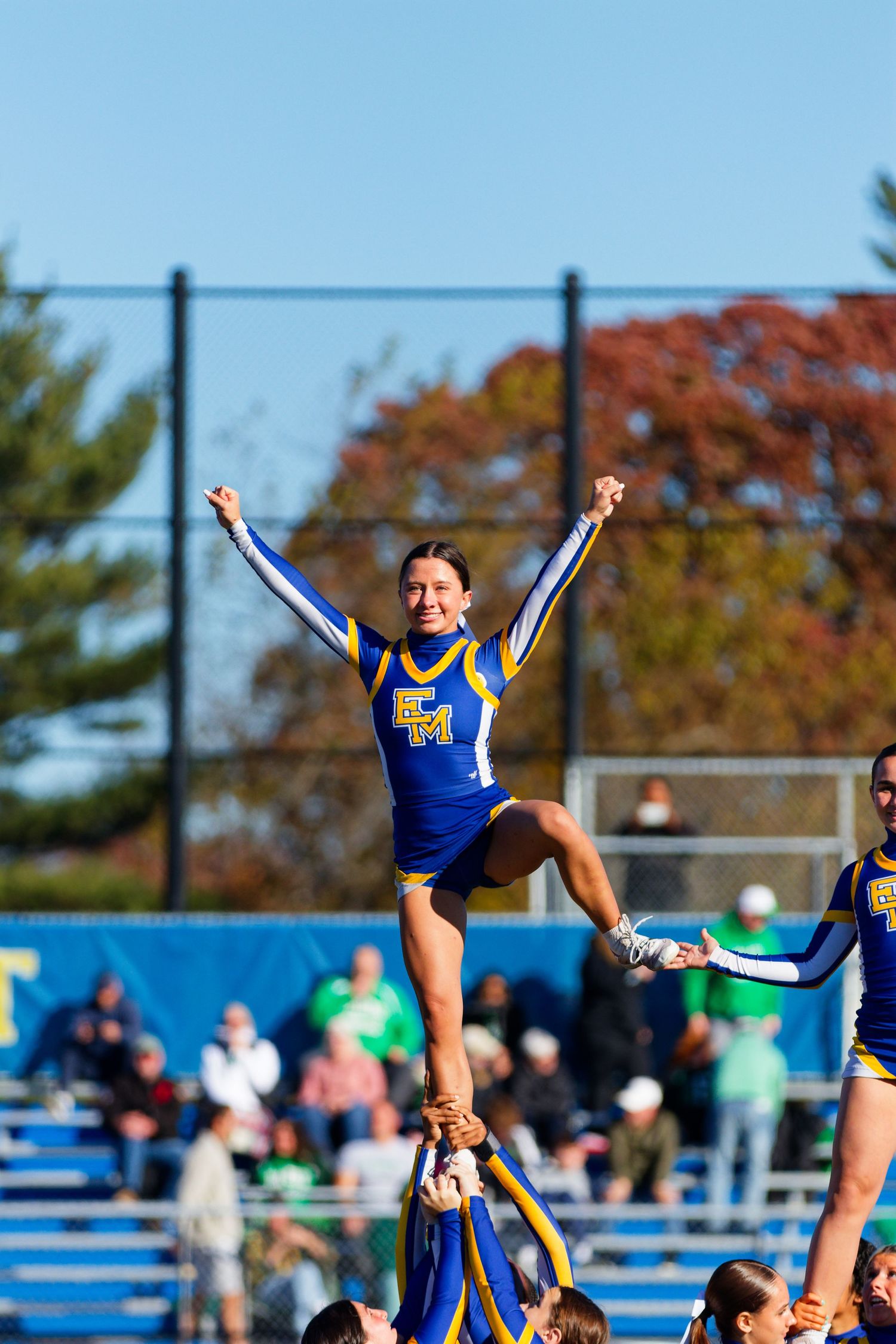 The athleticism of Cheer