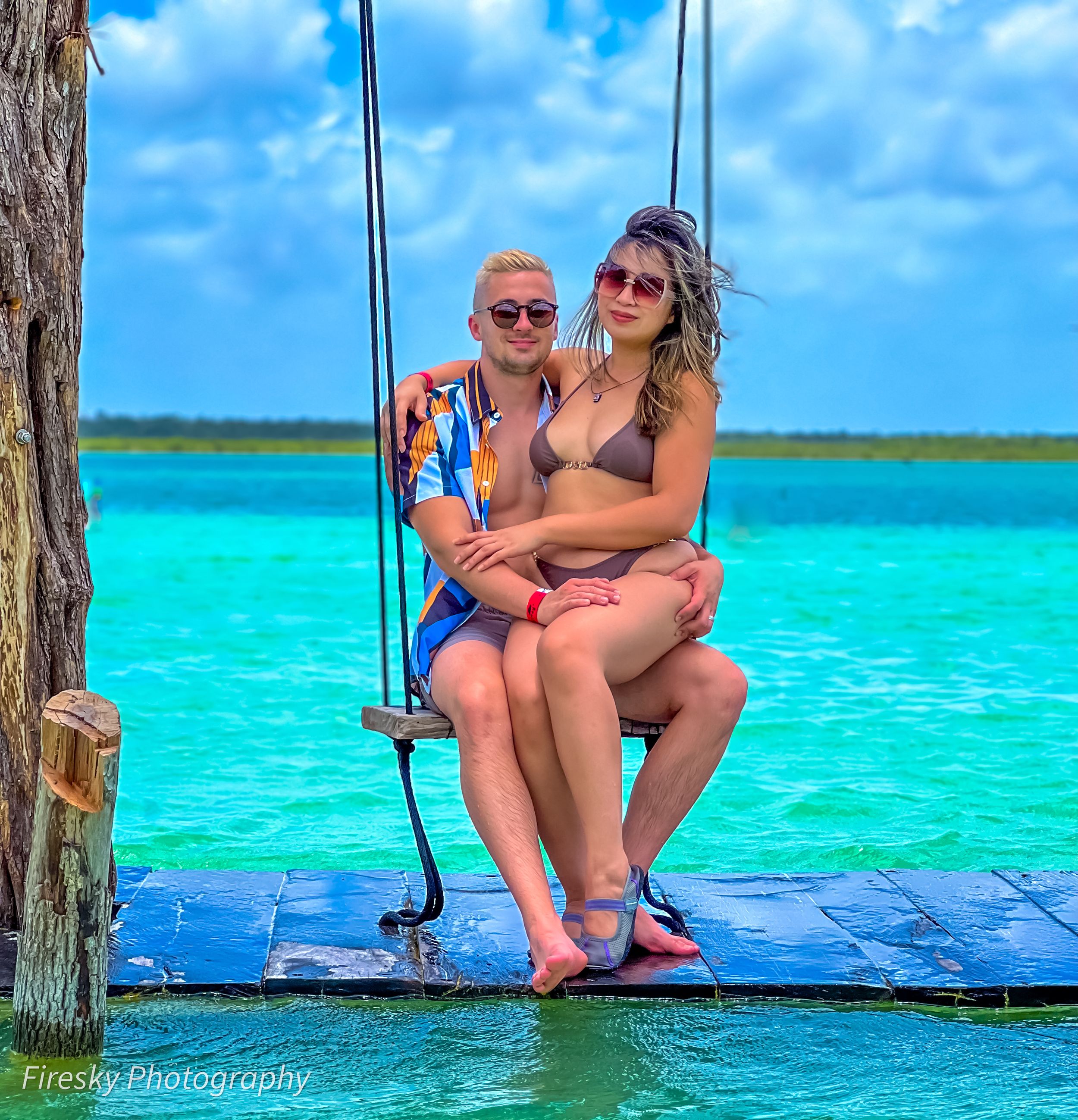 Couples beautiful embrace