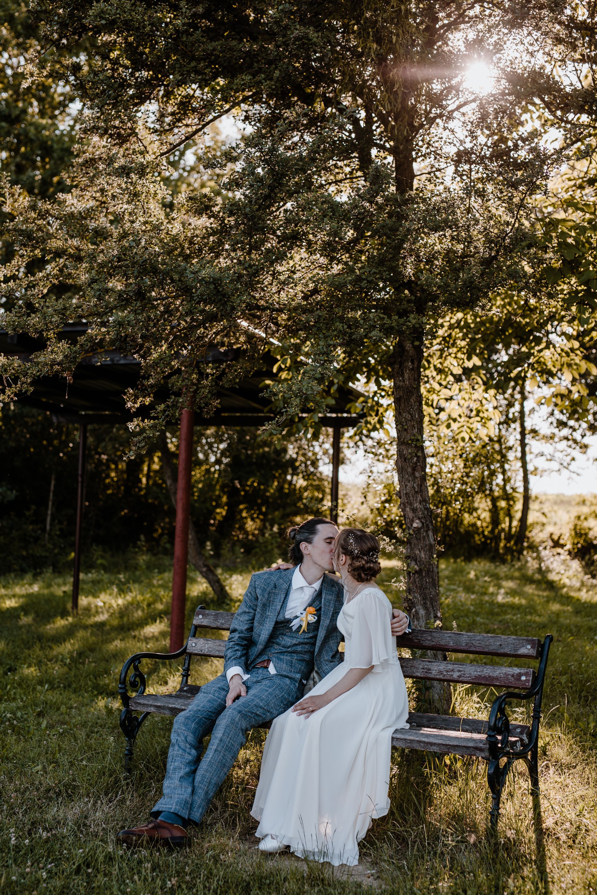 Emotional wedding photography capturing love by the lake in Croatia during their wedding session. .