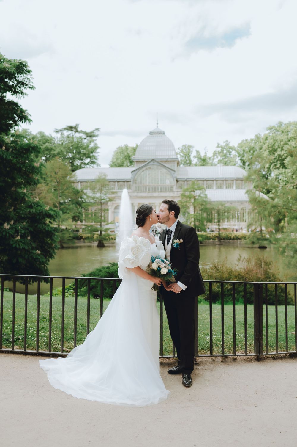 Novios Palacio de Cristal Madrid
