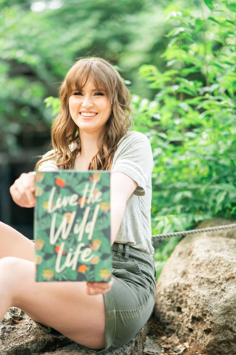 Senior portraits at Sedgwick County Zoo