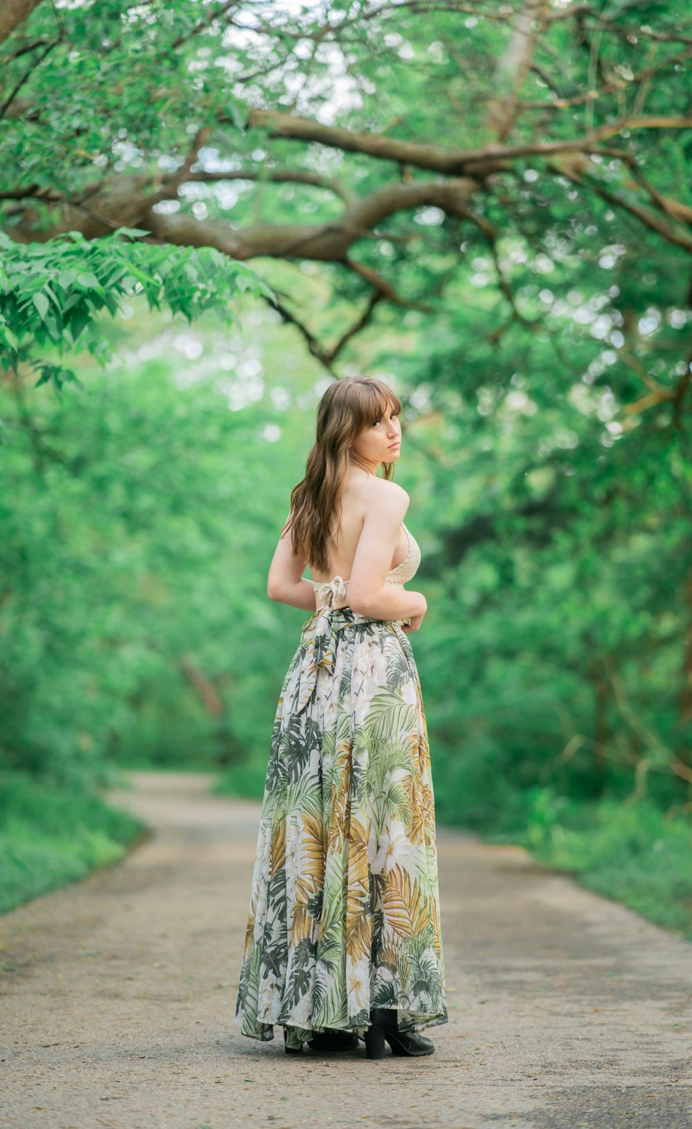 Senior portraits at Sedgwick County Zoo