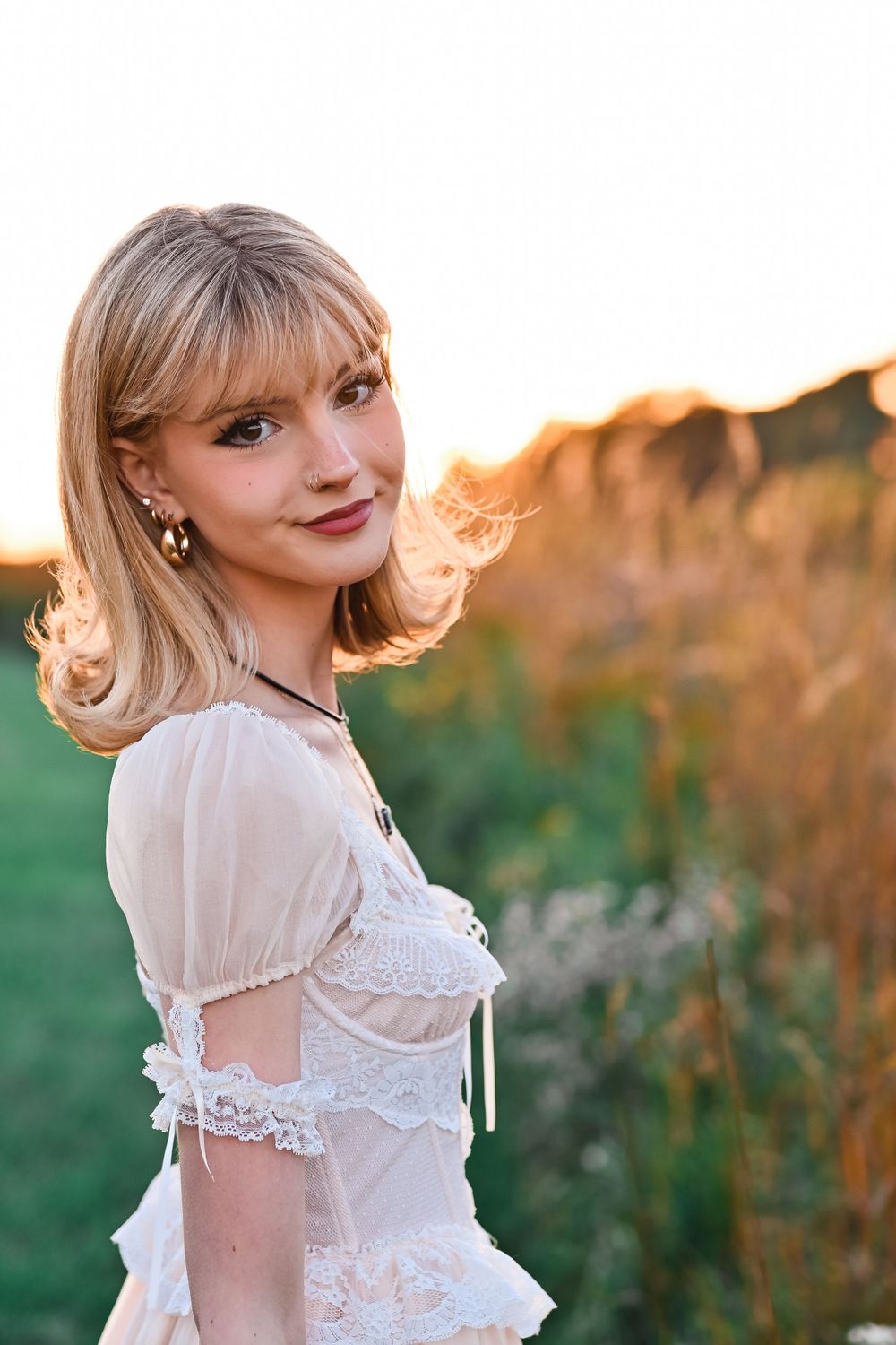 Senior session at Prophetstown State Park.