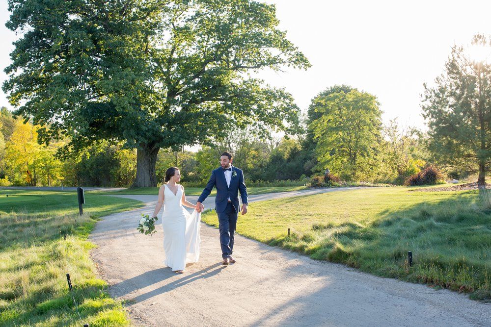 Bride and groom wedding portrait in Appleton WI, captured outdoors with natural light, showcasing love, elegance, and timeless moments