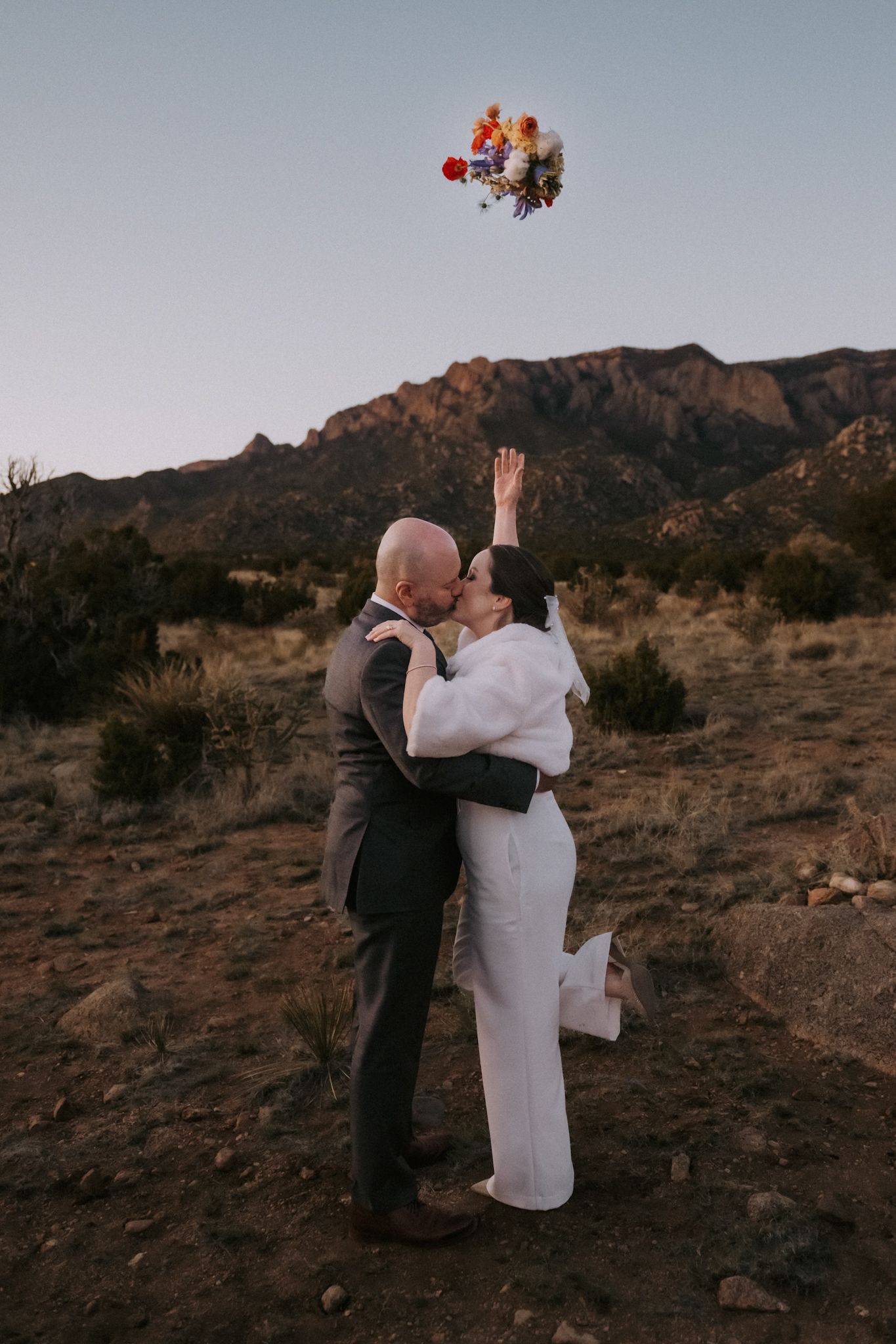 Albuquerque New Mexico Wedding Photographer Elopement Engagement Santa Fe ABQ NM Southwest Queer LGBT Photos Bride Groom