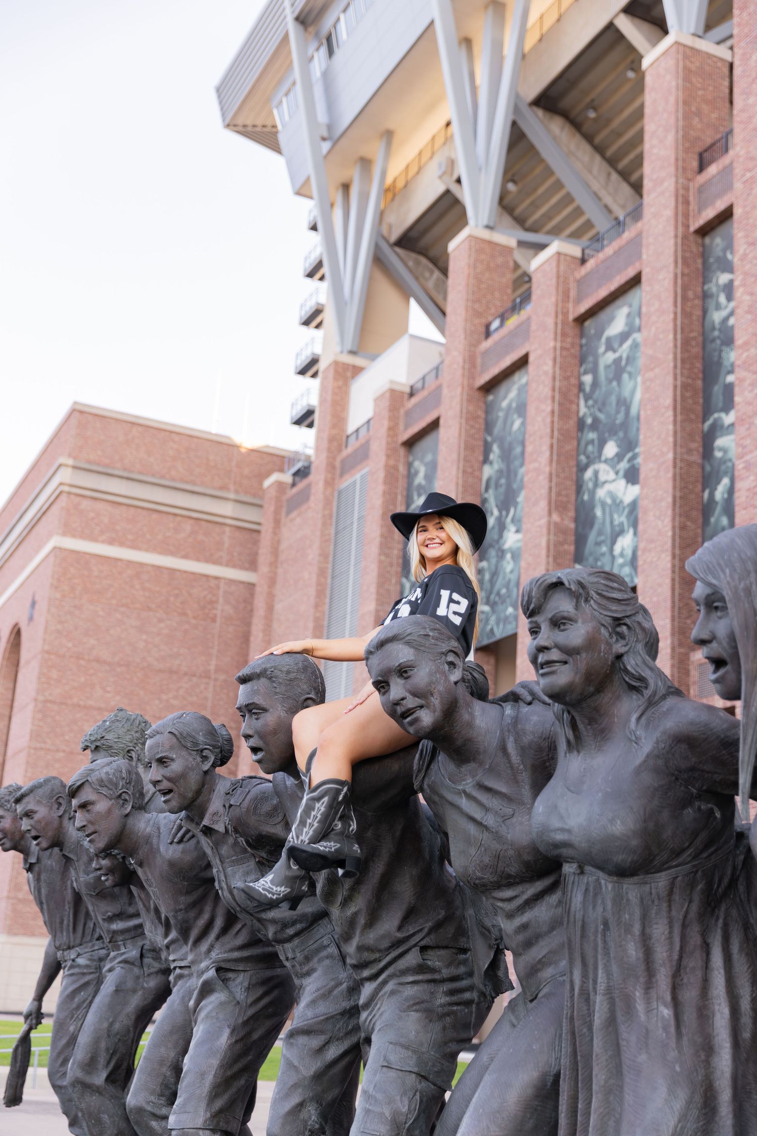 College Station Tx Photographer Graduate Kyle Field