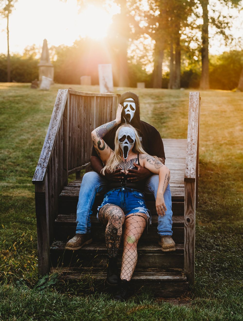 ghostface creative themed shoot