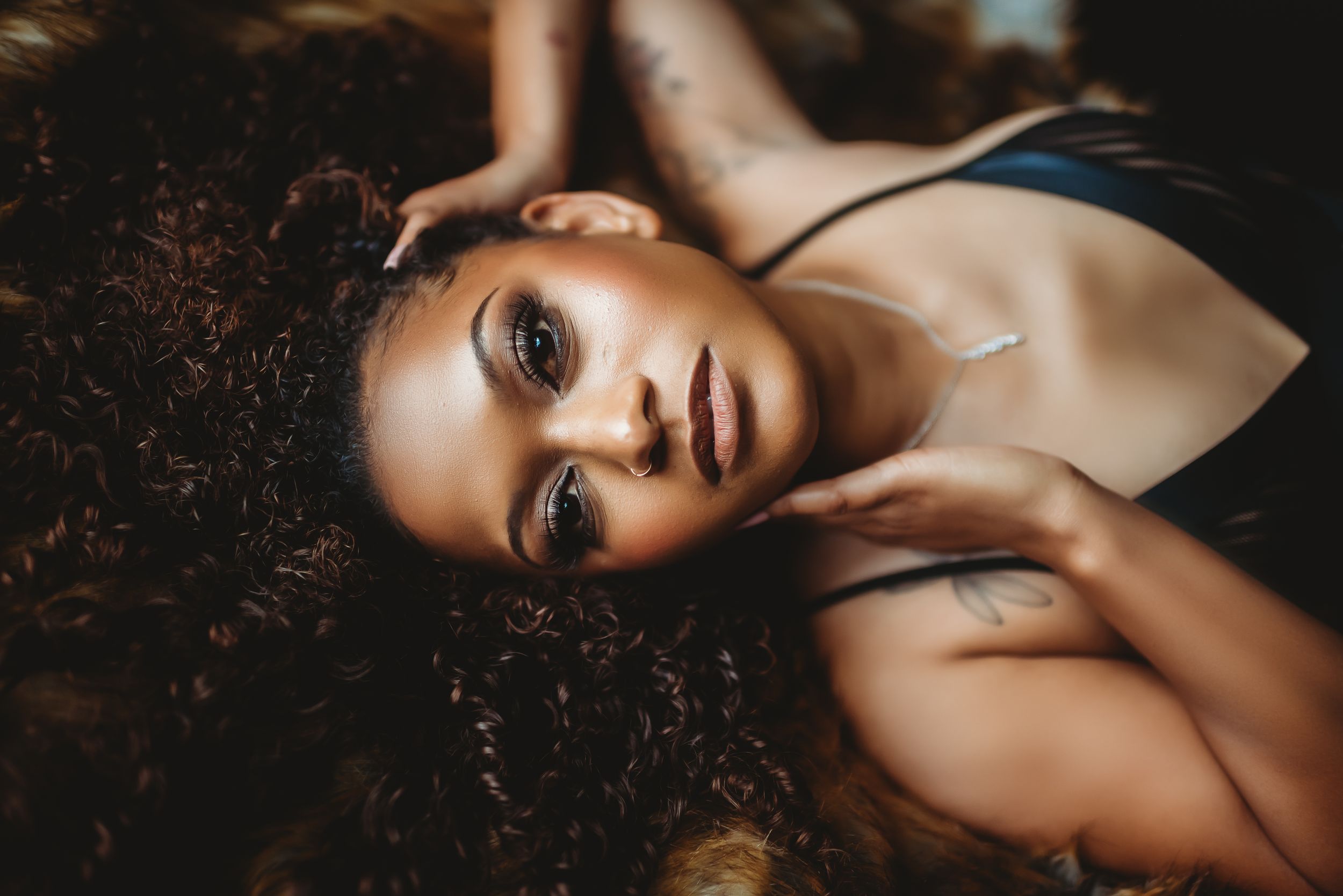 Stunning Boudoir Image Of Woman Upclose