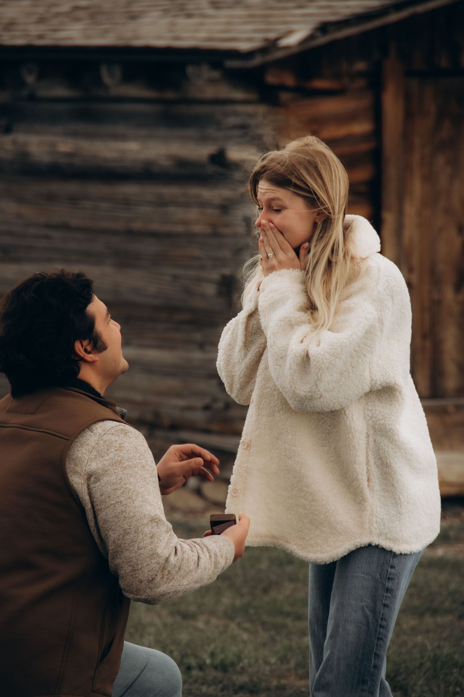 Jackson hole surprise proposal photographer