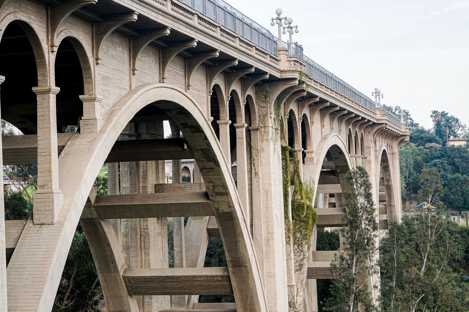 Pasadena street bridge