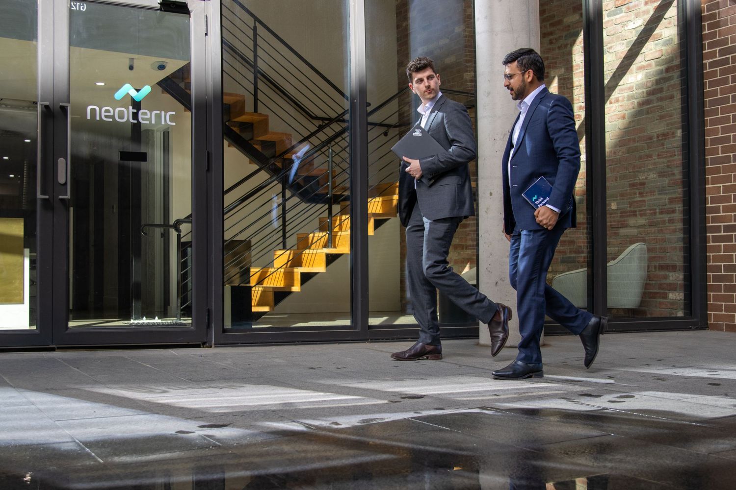 Corporate portrait of business consultant in formal attire, business and branding