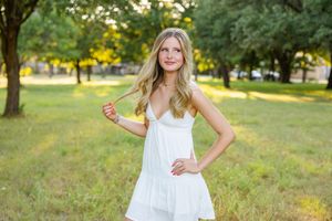 headshot of high school senior graduating from wiley high school