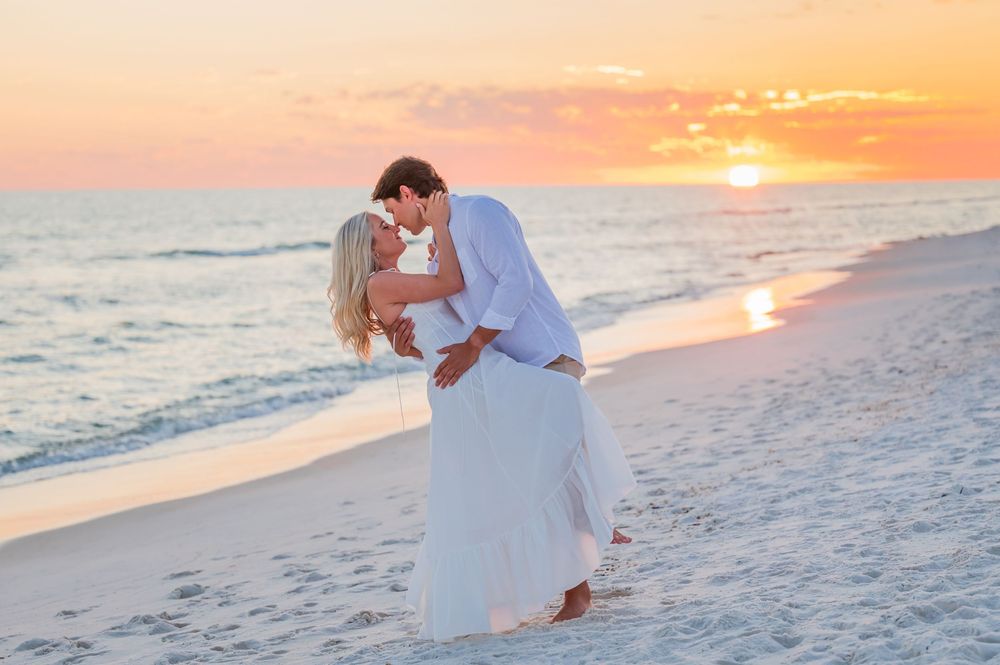 Sunset photoshoot Panama City Beach
