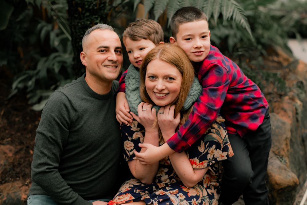 Scottish/Italian Family Photographed by Shumesa Mohsin