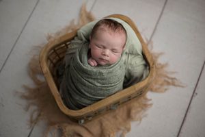 Sweet baby boy newborn photos Leduc