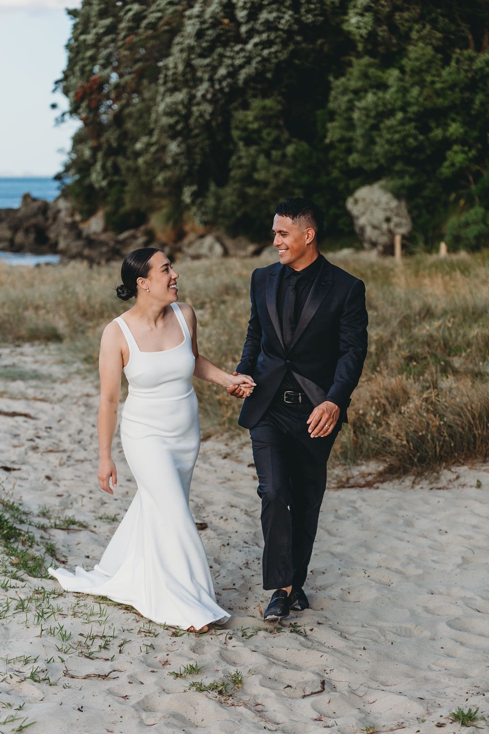 Ash and Tyran Whangapoua Wedding