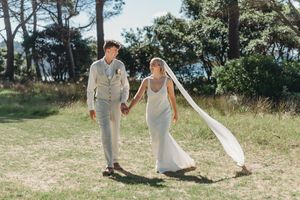 Libby and Josh at their Matarangi Wedding in Coromandel, Waikato