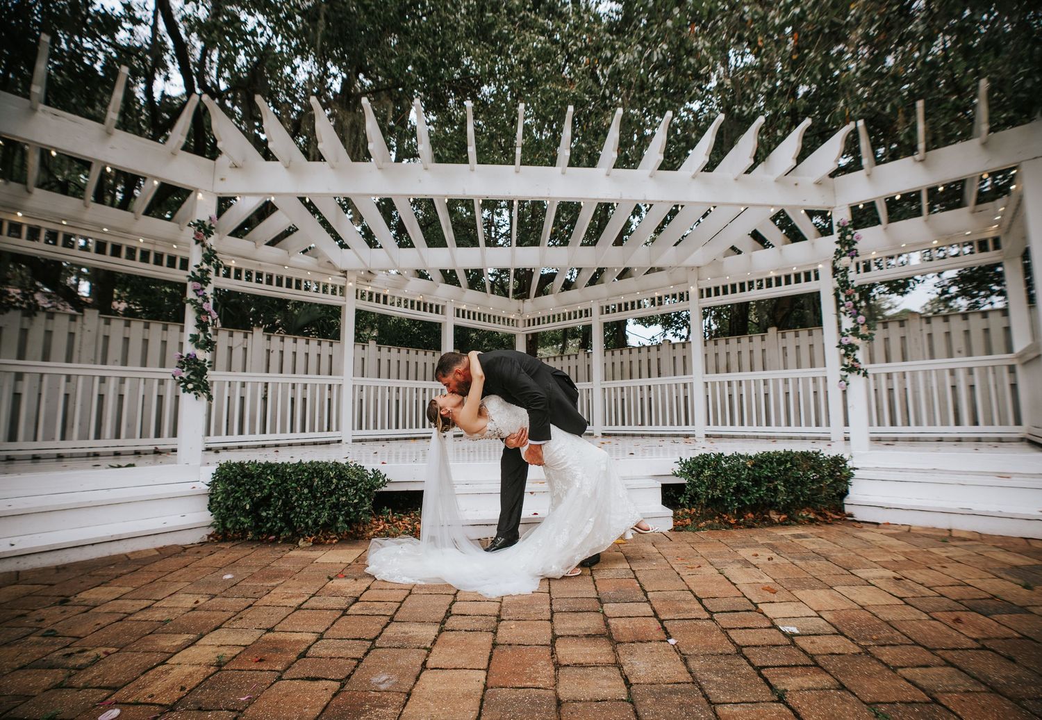 Bride and Groom Wedding Portrait