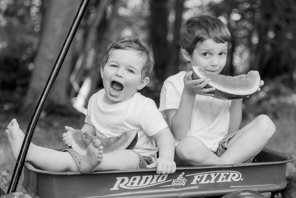 photo shoot session children watermelon cherry hill nj new jersey south clayton franklinville glassboro malaga mantua