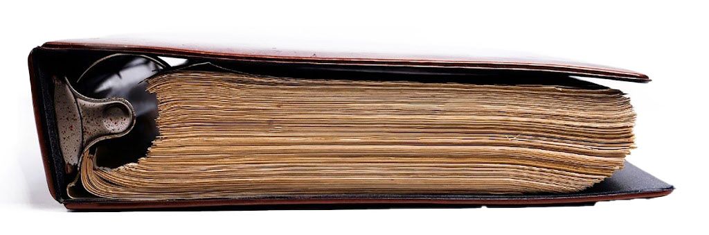 John Hora Storyboard binder from Gremlins 2