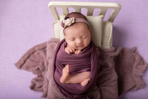 Baby sleeping peacefully, NJ newborn photographer