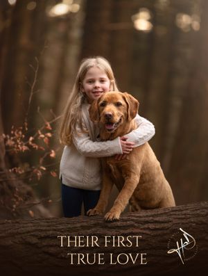 Pets and kids portraits