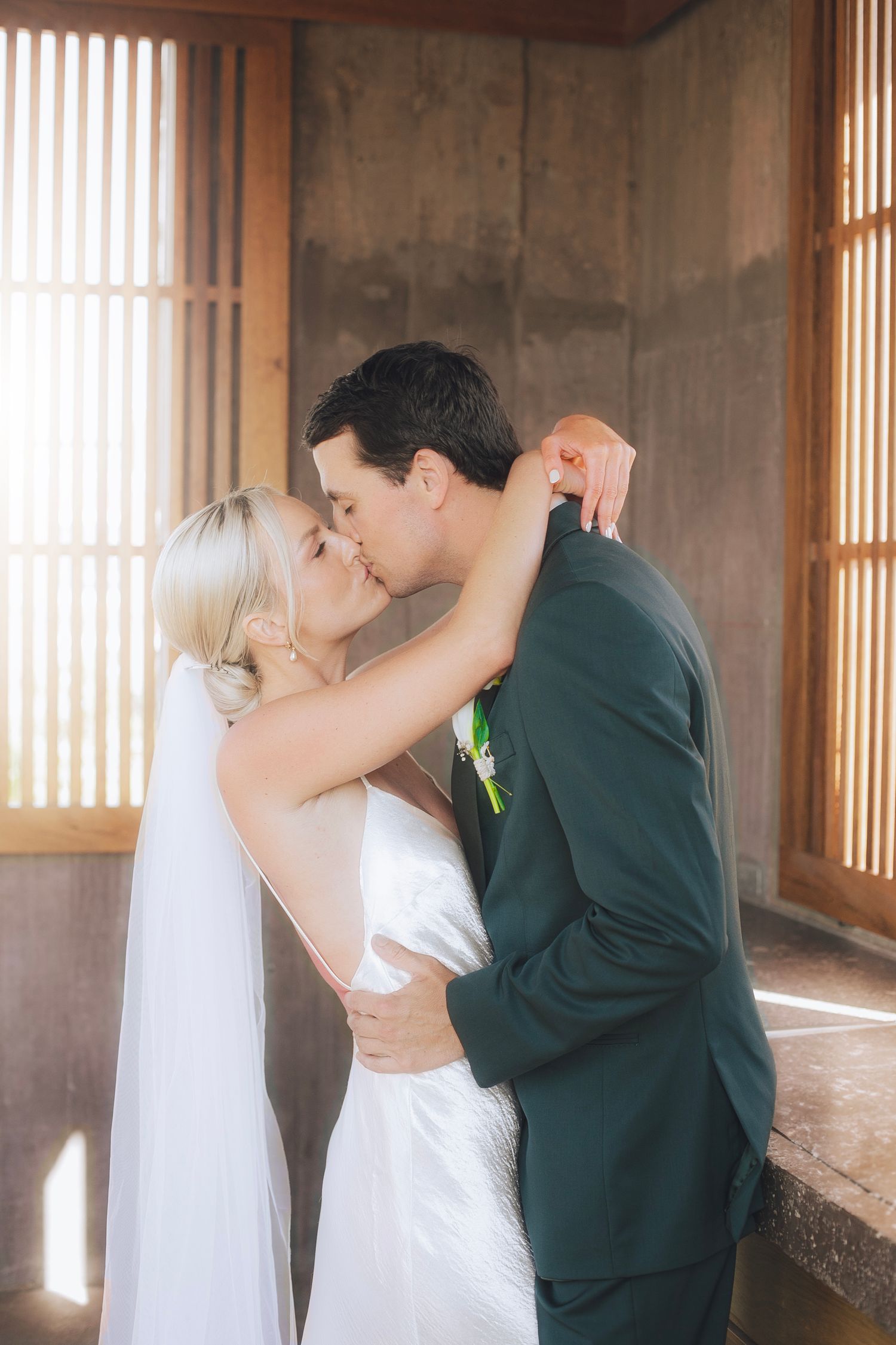 at the shade of a kiss