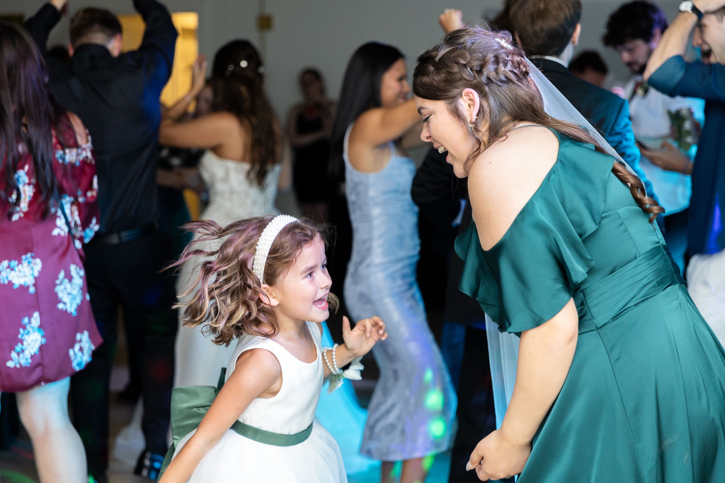 Iowa wedding dance floor