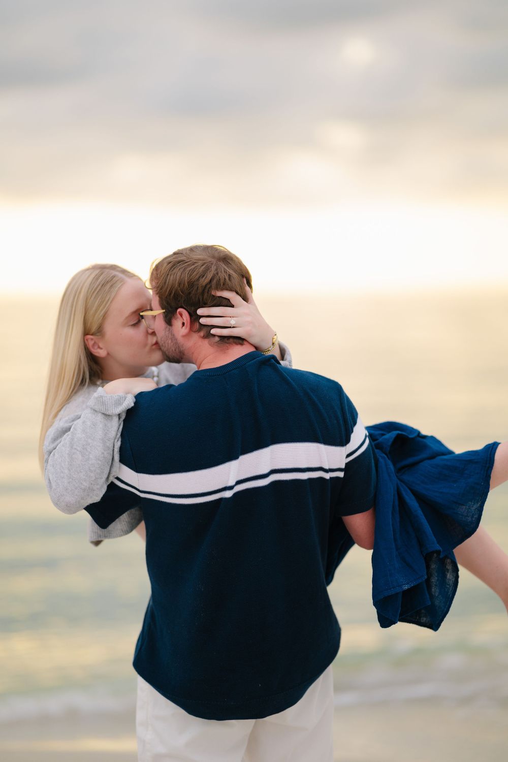 Naples, FL Engagement Proposal Photographer Sunset Beach