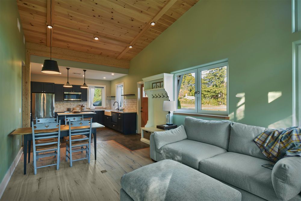 Studio 66' photo of a new ADU small home built by Unity homes in Mystic, Connecticut