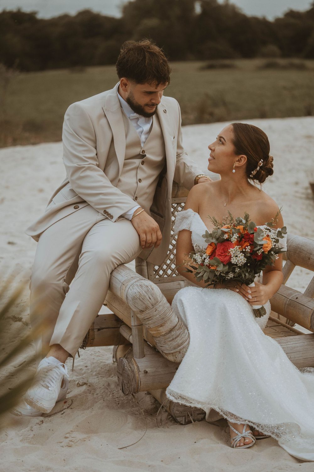 Photographie de mariage réalisée en Gironde